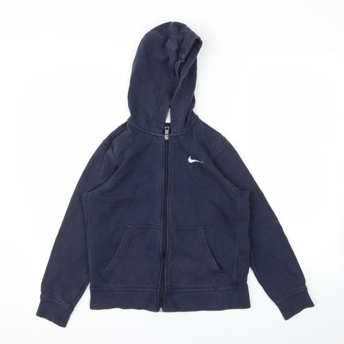 Nike Boys Blue   Full Zip Jumper