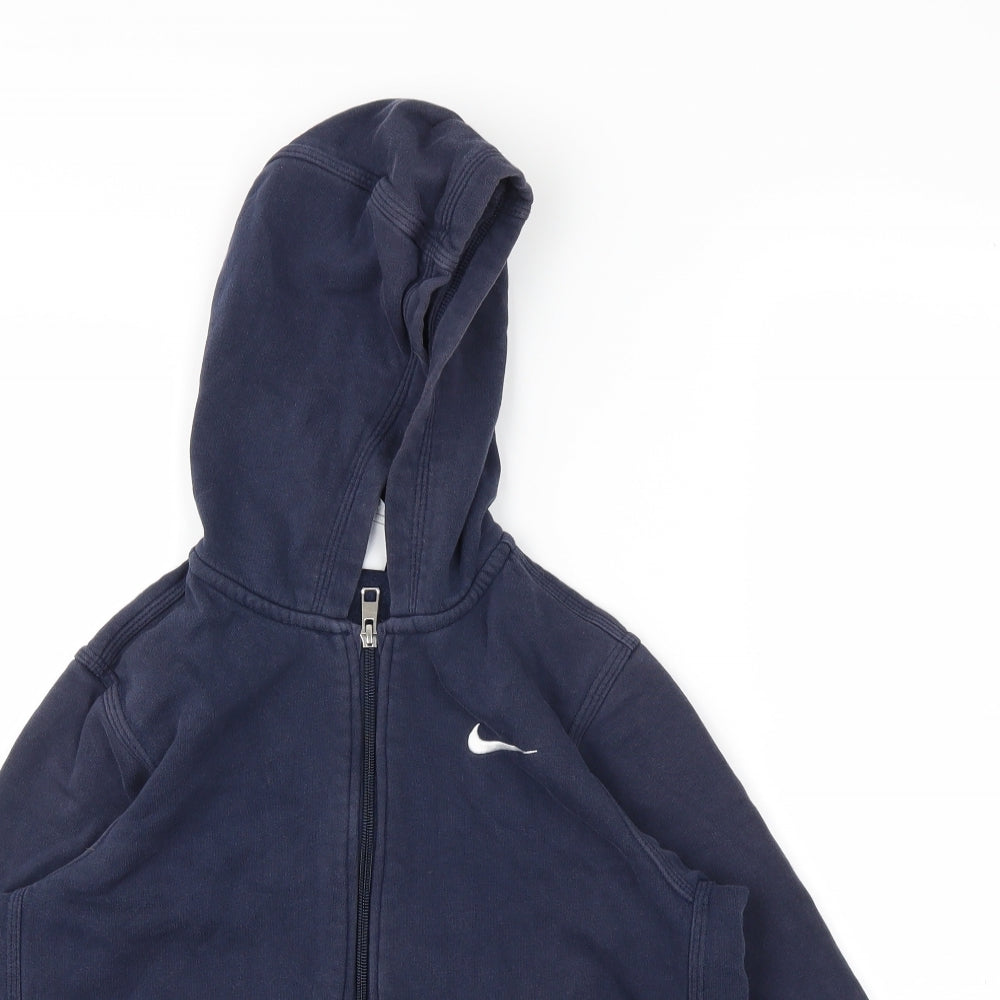 Nike Boys Blue   Full Zip Jumper