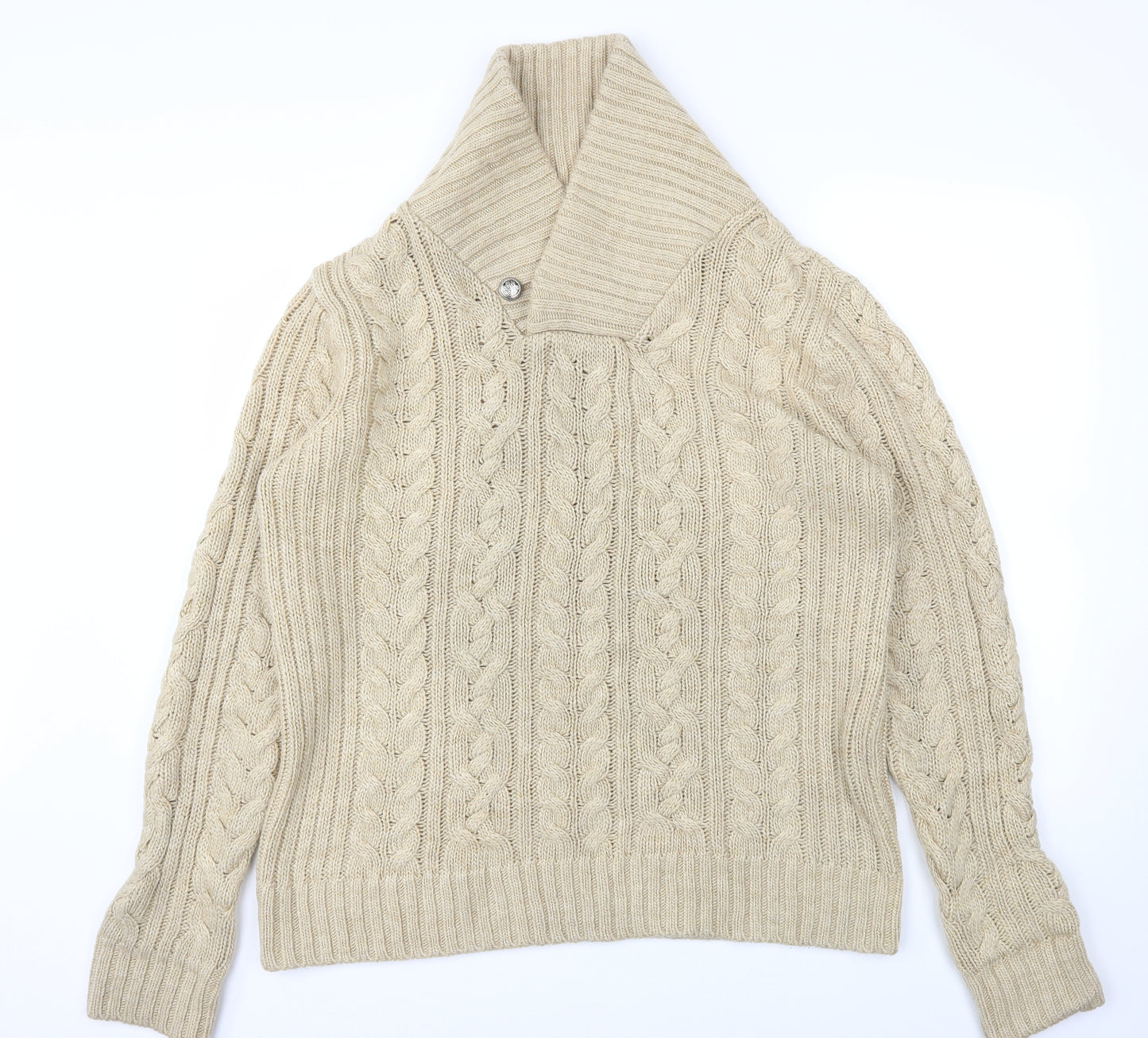 Preworn Womens Beige   Pullover Jumper Size M