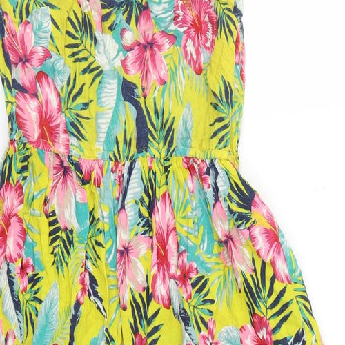 Primark Girls Multicoloured Floral  Fit & Flare  Size 10-11 Years