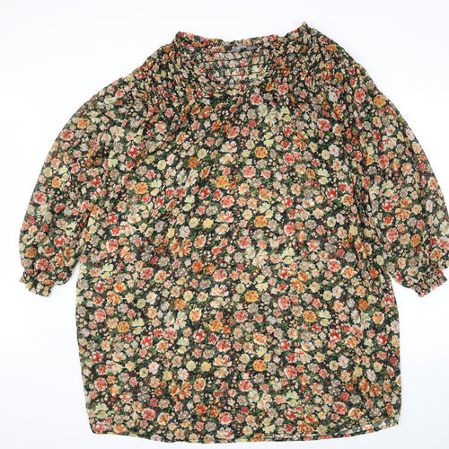 Nutmeg Womens Multicoloured Floral  Fit & Flare  Size 12