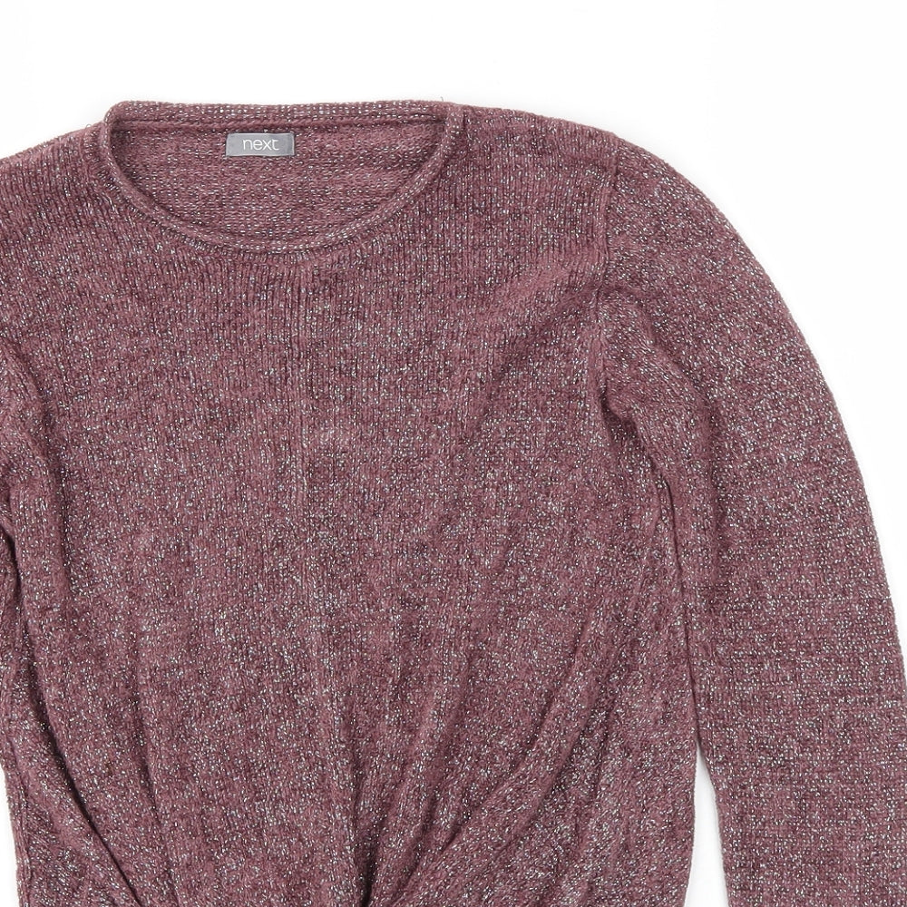 Next  Girls Pink   Pullover Jumper Size 9 Years