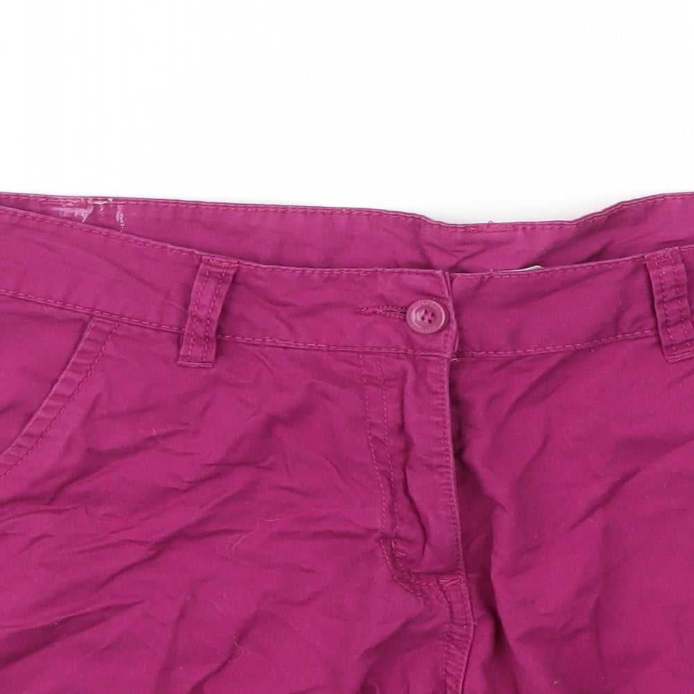 Mountain Warehouse Womens Purple   Cargo Shorts Size 12