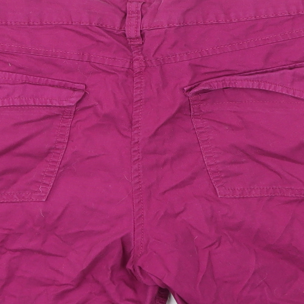 Mountain Warehouse Womens Purple   Cargo Shorts Size 12