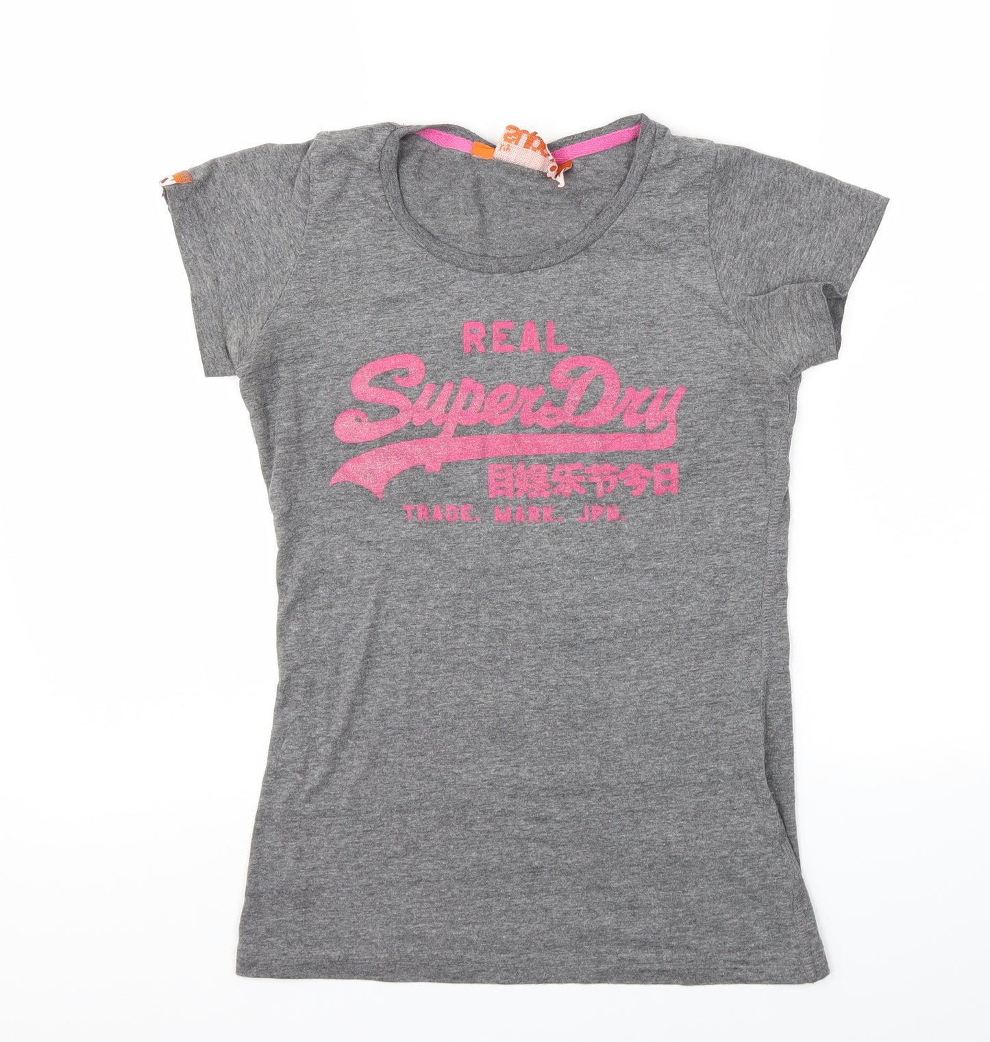 Superdry Womens Grey   Basic T-Shirt Size S