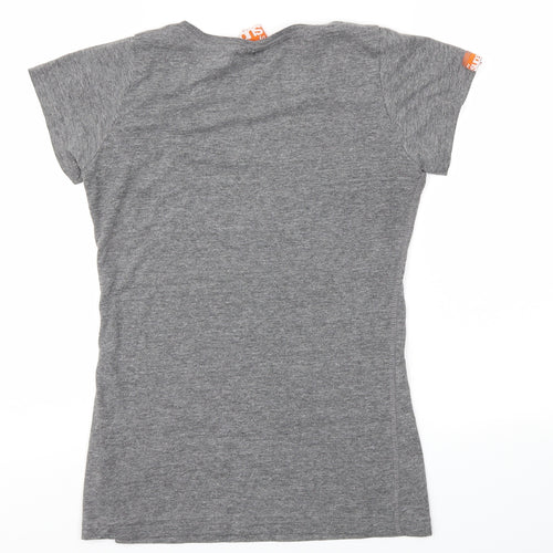 Superdry Womens Grey   Basic T-Shirt Size S
