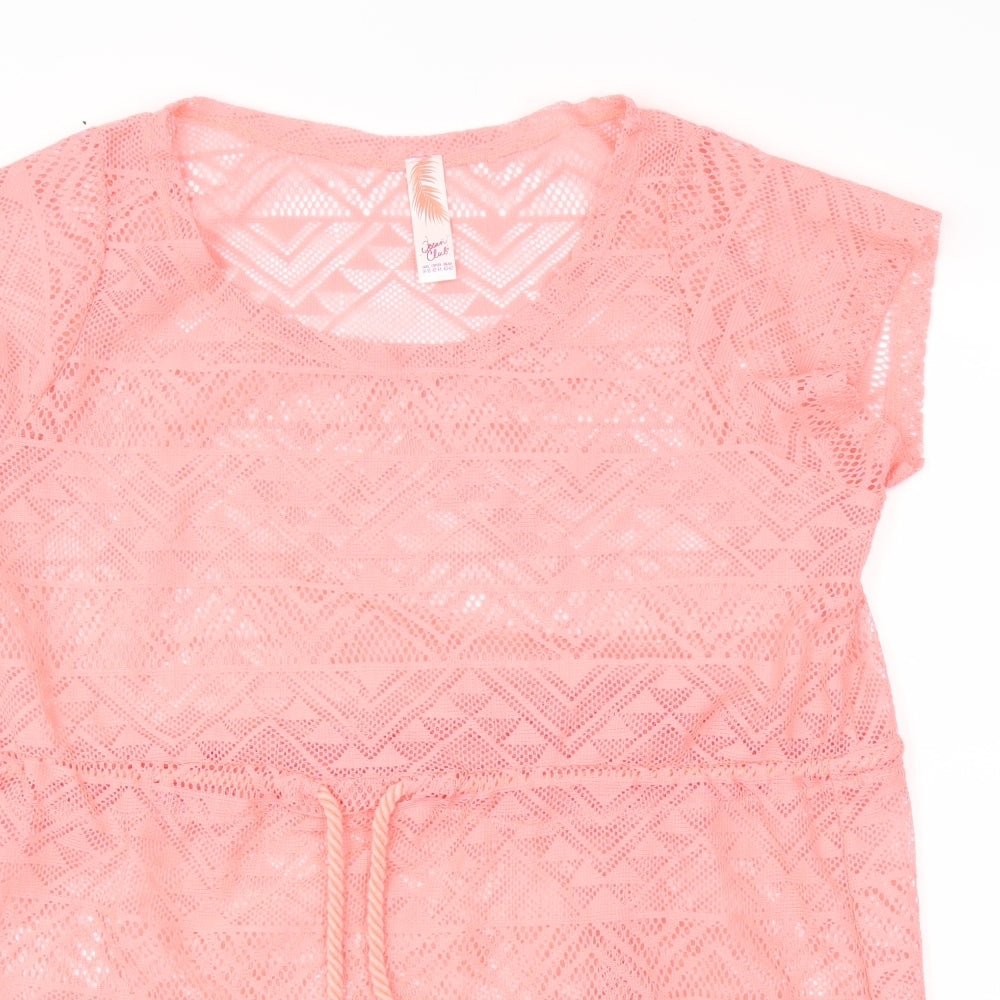 Ocean jean  Womens Pink   Basic T-Shirt Size 14