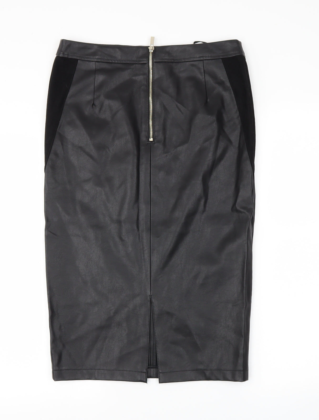 F&F Womens Black   A-Line Skirt Size 10