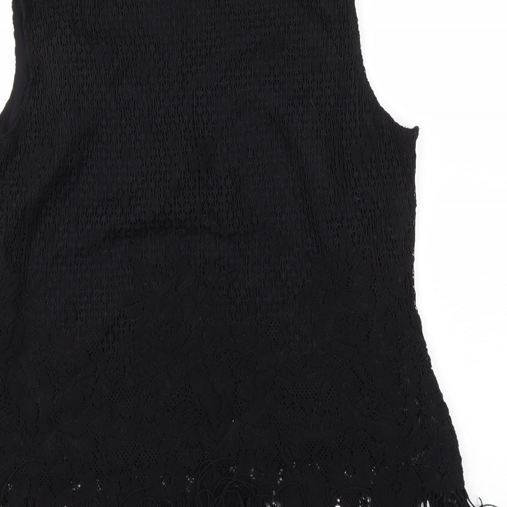 GC Womens Black   Basic T-Shirt Size 14
