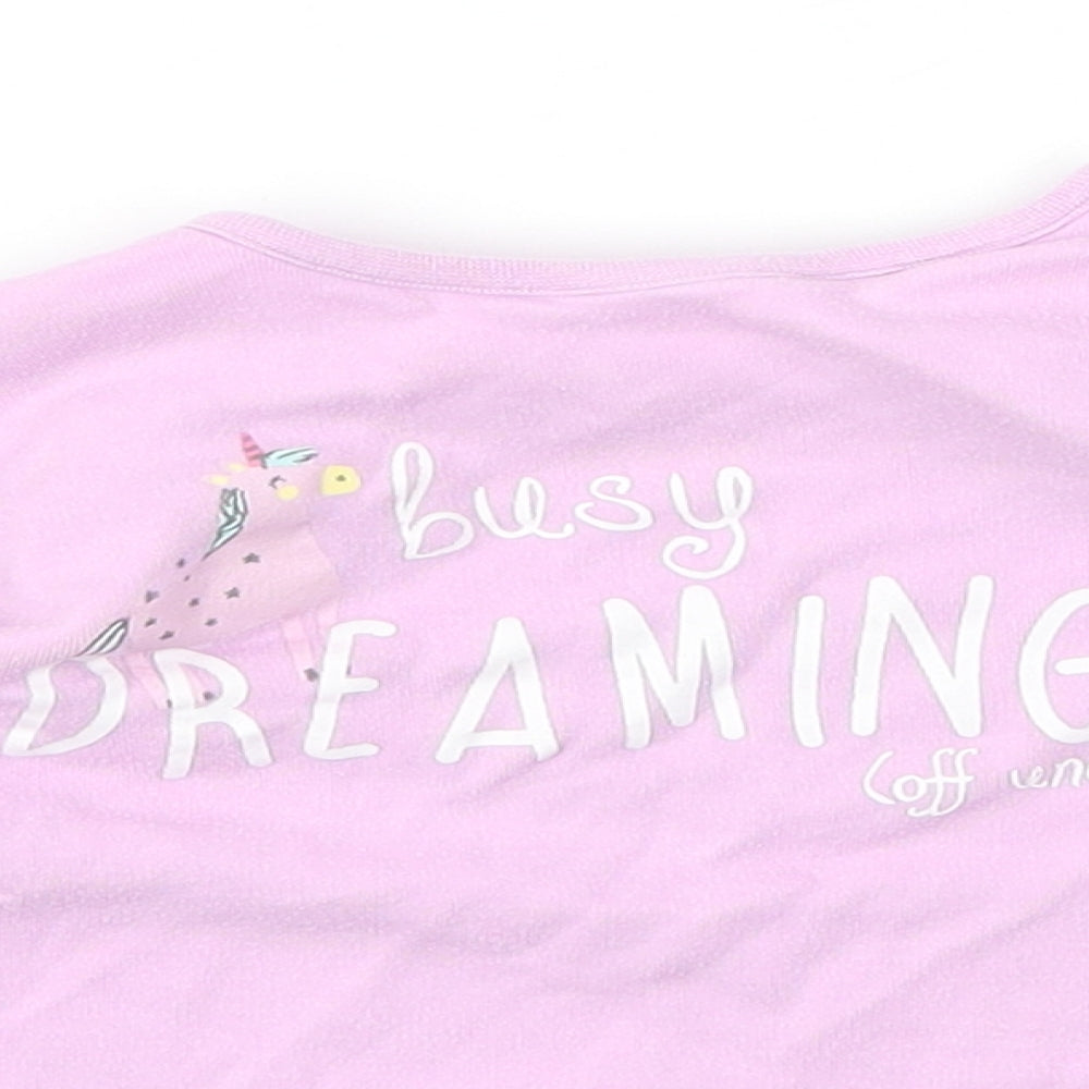 George Girls Purple   Basic T-Shirt Size 18-24 Months