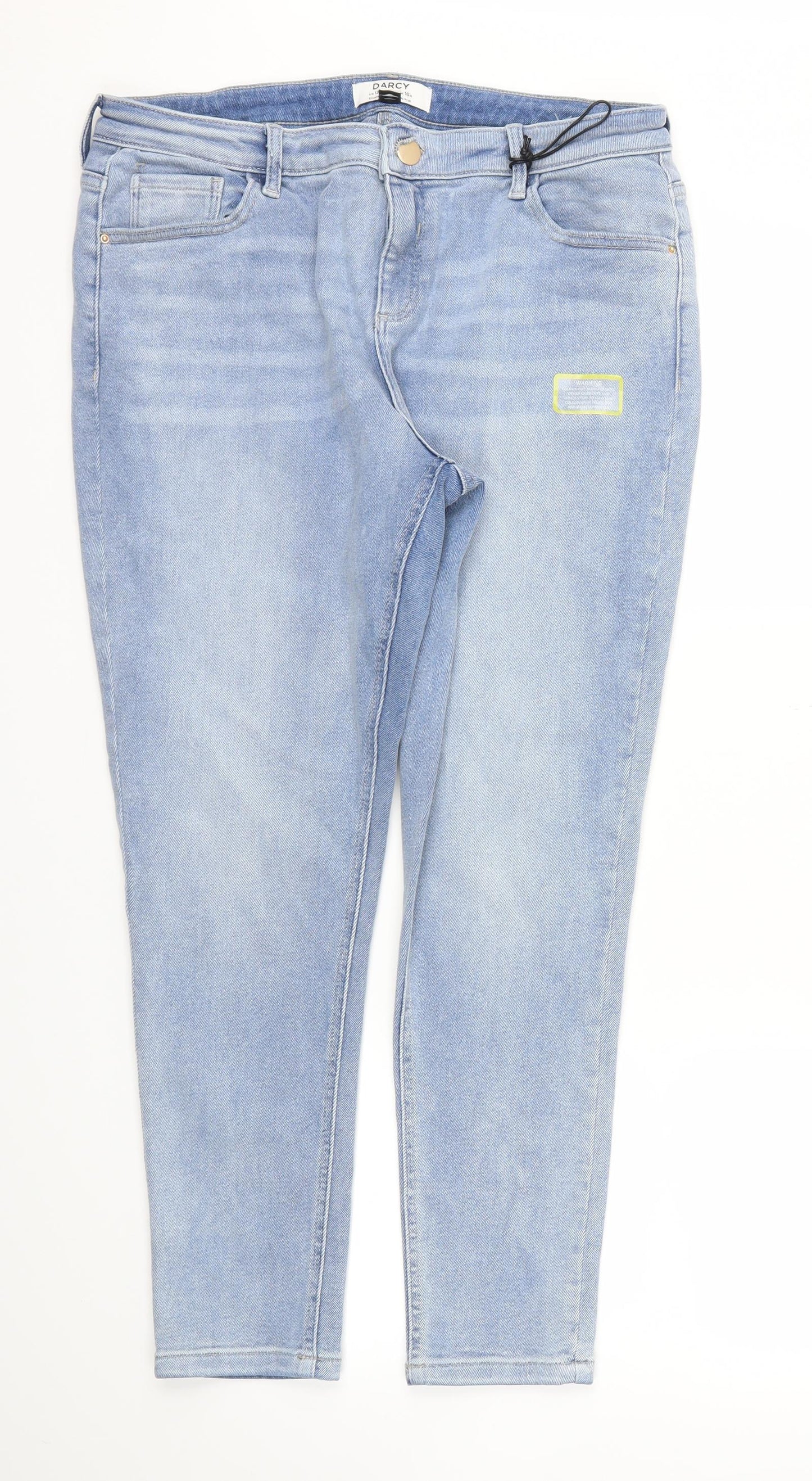 Dorothy pekins Womens Blue   Skinny Jeans Size 12 L27 in