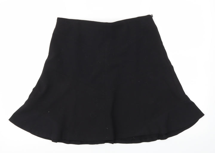 LOFT Womens Black Flare Skirt Size 6 - Stretch waistband