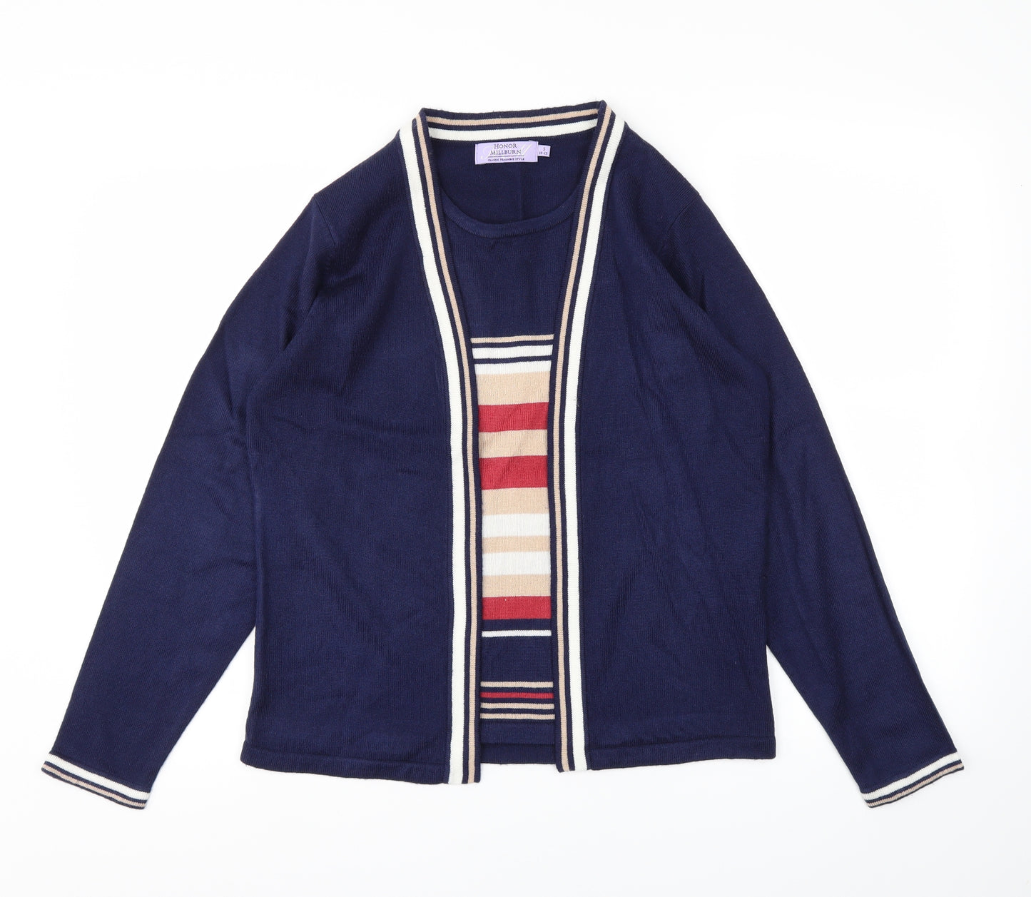 Honor Milburn Womens Blue   Cardigan Jumper Size S
