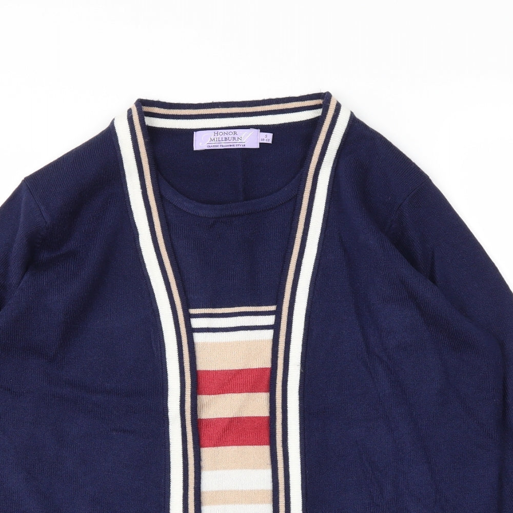 Honor Milburn Womens Blue   Cardigan Jumper Size S