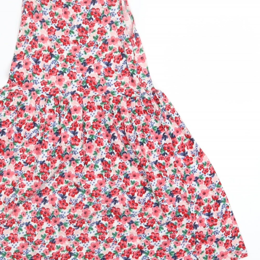 H&M Girls Multicoloured Floral  Fit & Flare  Size 7-8 Years
