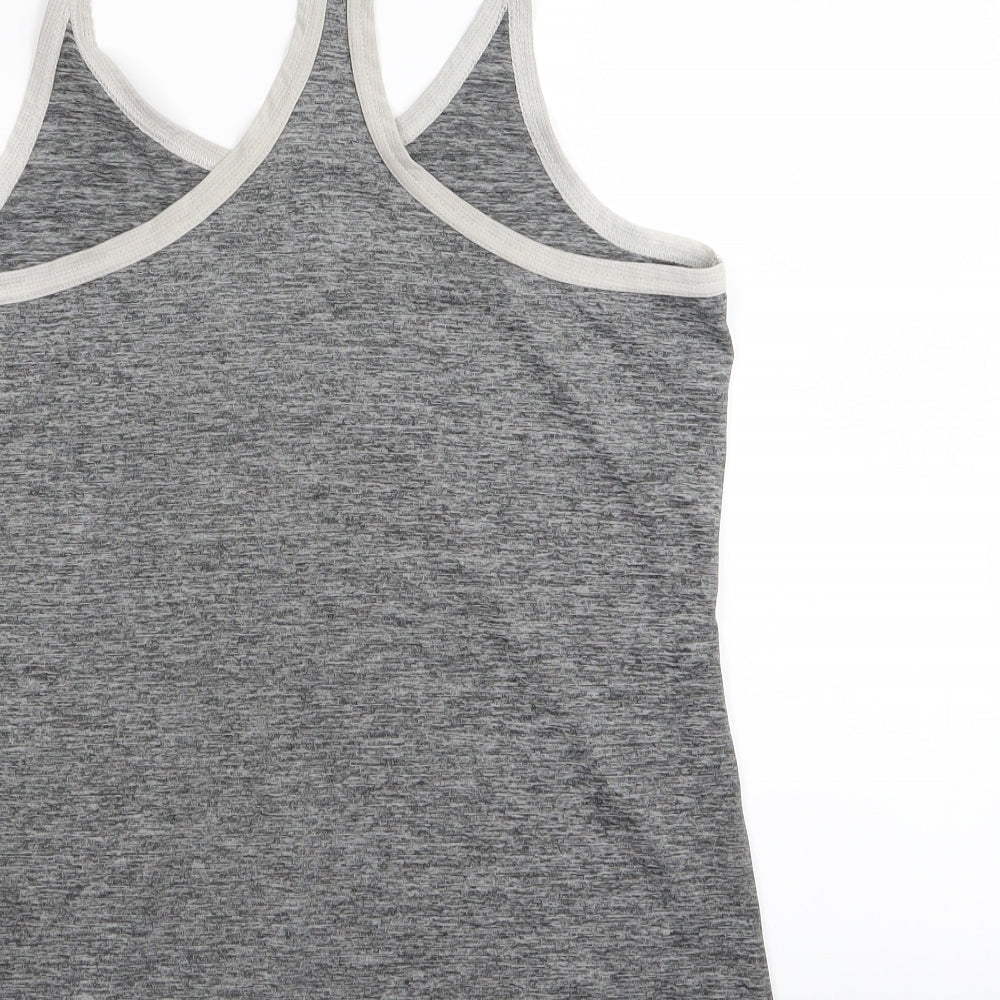 adidas Womens Grey   Basic Tank Size 8