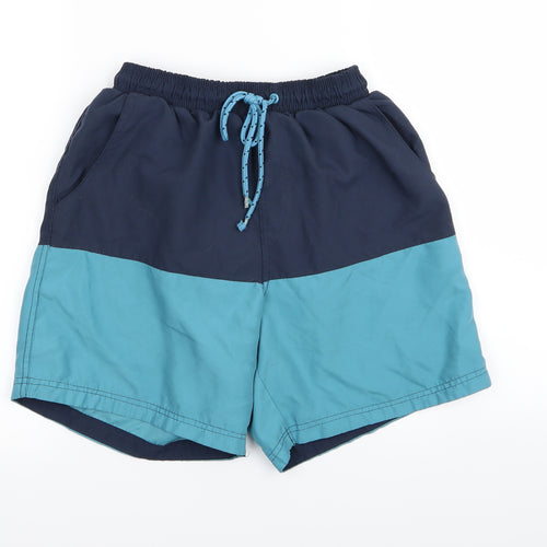 Easy Mens Blue   Cargo Shorts Size S - Stretch waistband