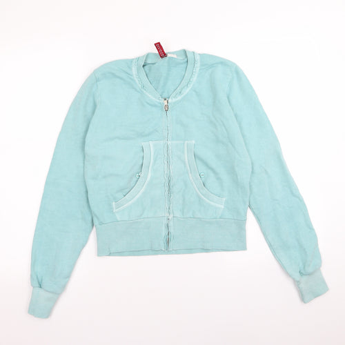Divided by H&M Womens Blue   Full Zip Jumper Size 10
