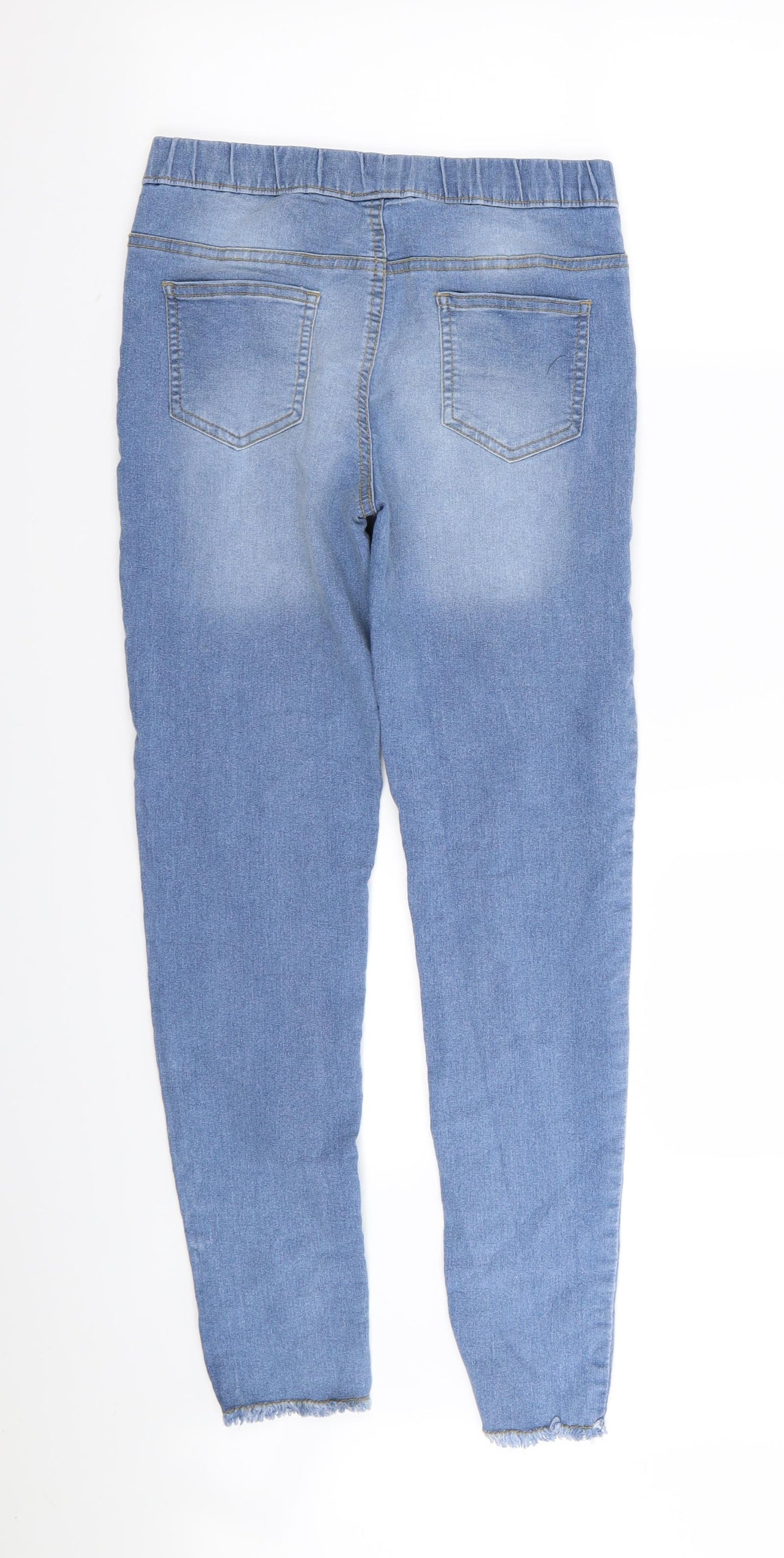 DENIM AND CO Girls Blue   Jegging Trousers Size 12-13 Years