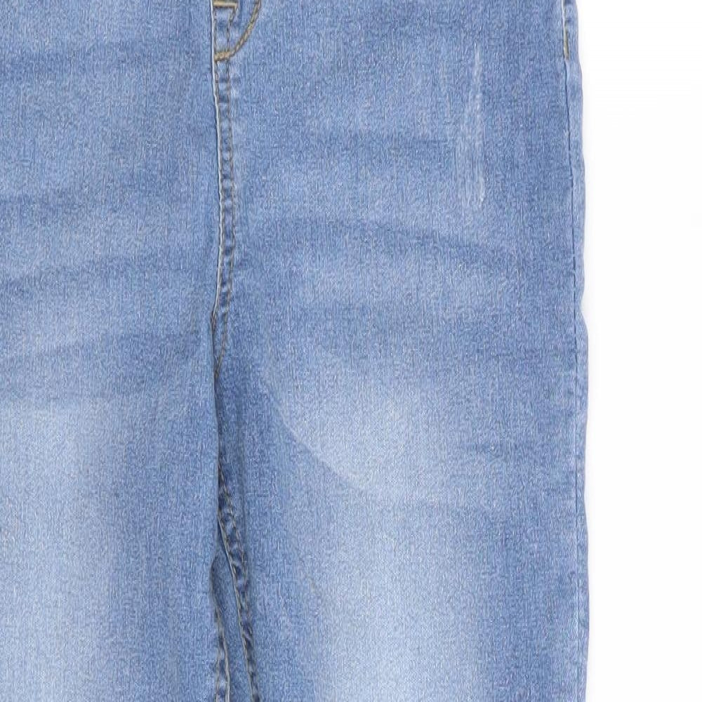 DENIM AND CO Girls Blue   Jegging Trousers Size 12-13 Years