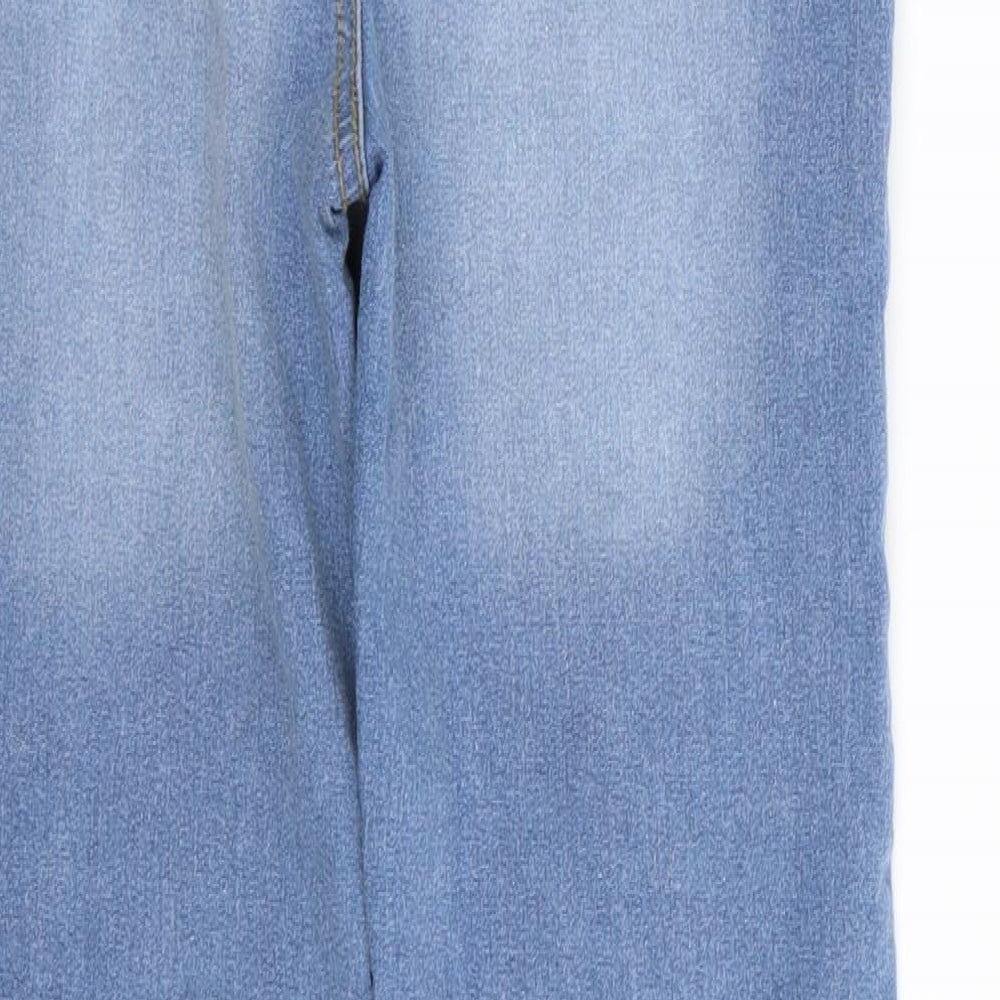 DENIM AND CO Girls Blue   Jegging Trousers Size 12-13 Years