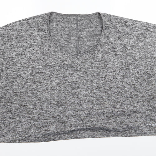 Matalan Womens Grey   Basic T-Shirt Size XL