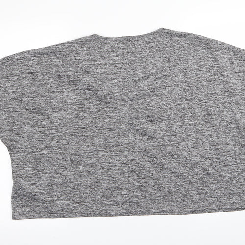 Matalan Womens Grey   Basic T-Shirt Size XL