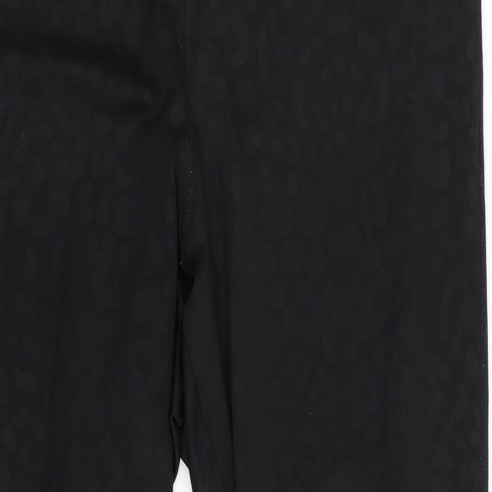 F&F Womens Black   Compression Leggings Size XL L25 in - Stretch waistband