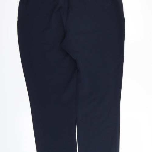 by very Womens Blue   Trousers  Size 12 L29 in
