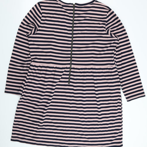 joane Womens Pink Striped  Fit & Flare  Size 20