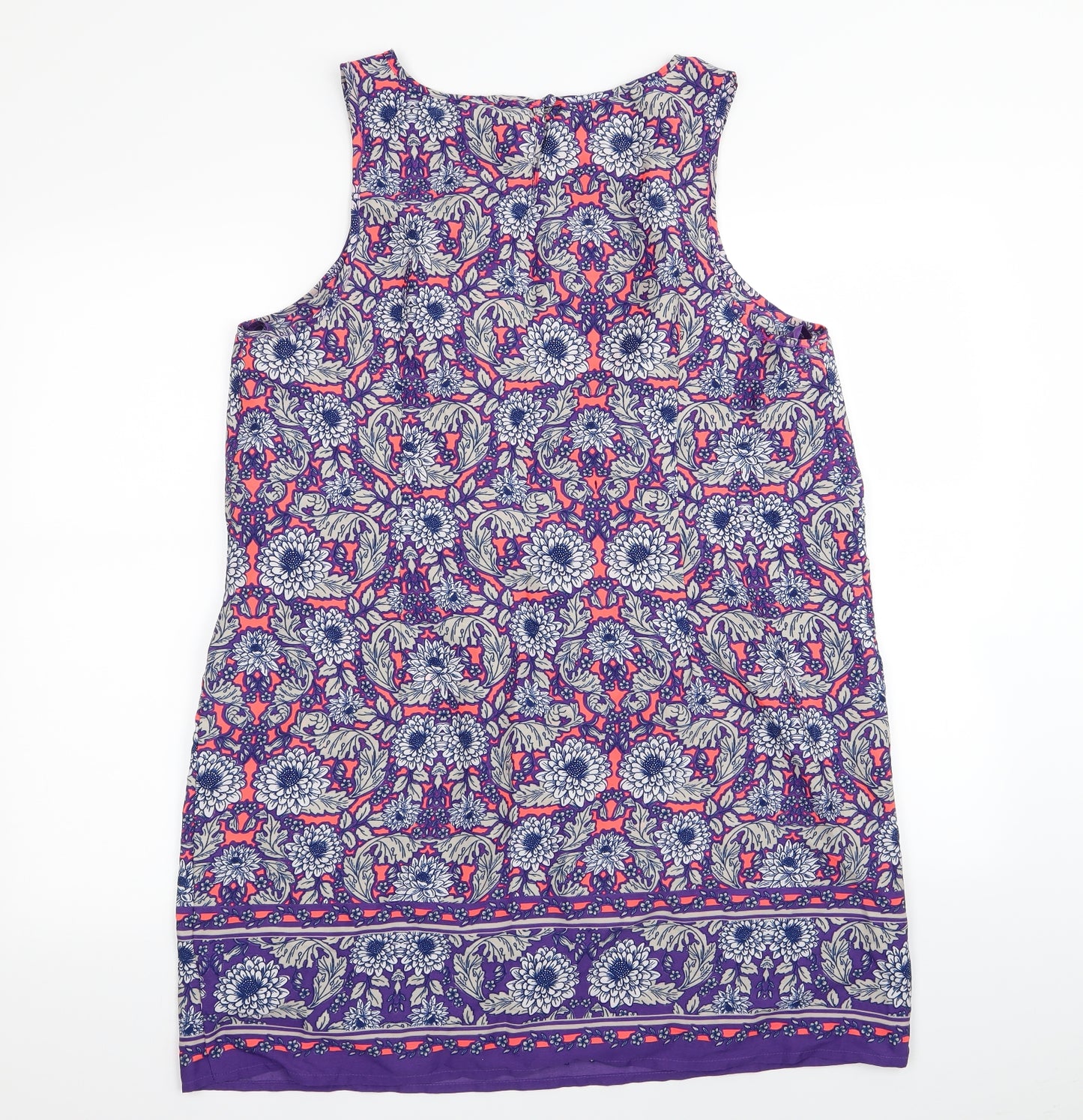 New Look Womens Multicoloured Geometric  A-Line  Size 18
