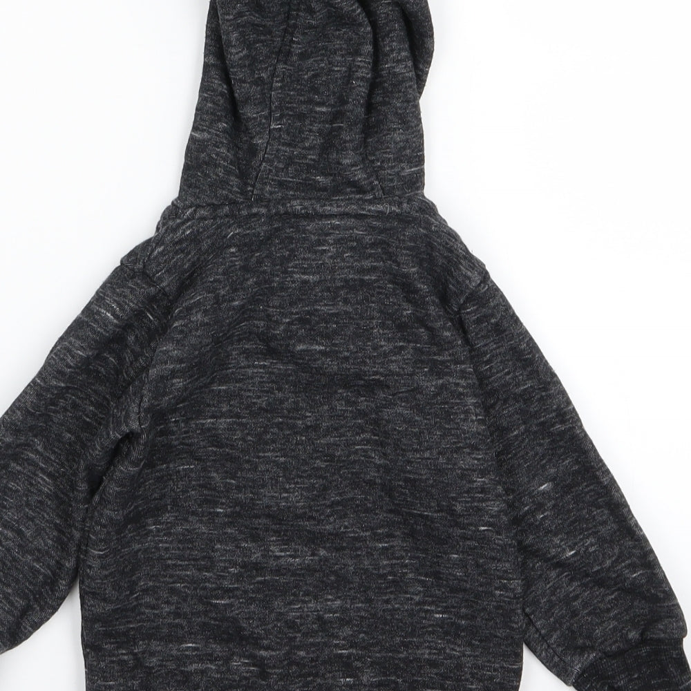 Primark Boys Black   Full Zip Jumper Size 12-18 Months