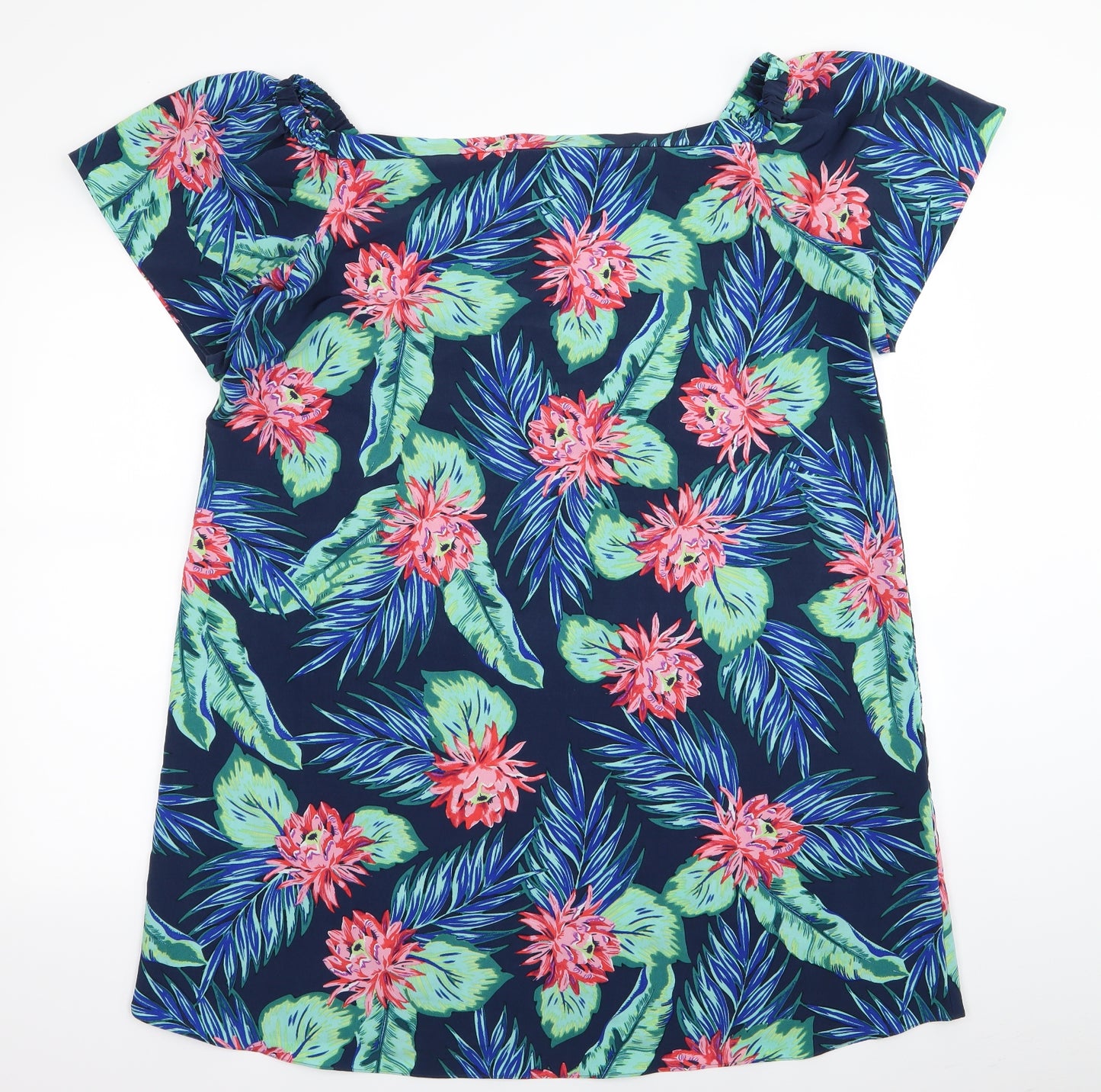 Asda George Womens Multicoloured Floral  Fit & Flare  Size 18