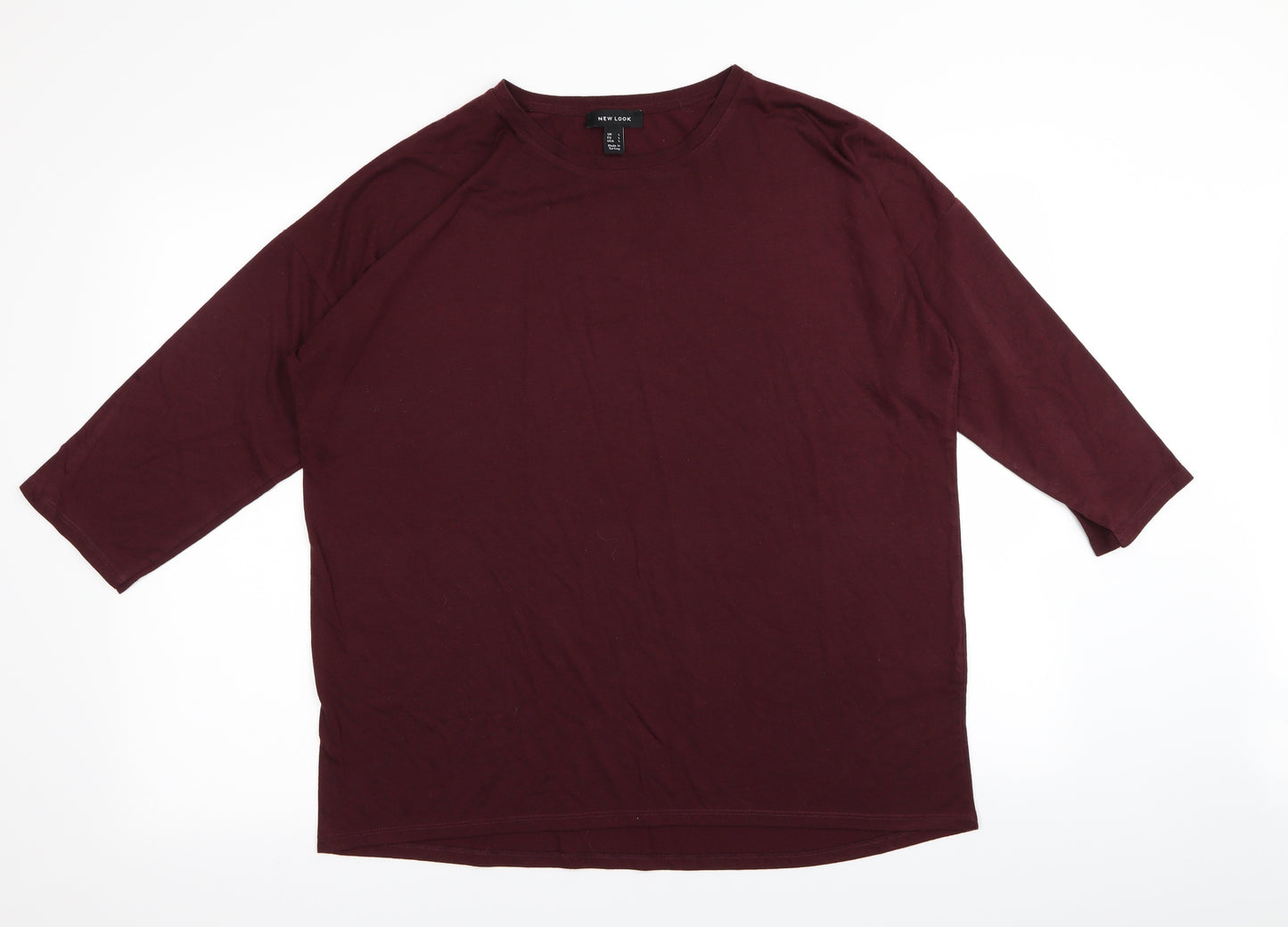 New Look Womens Red   Basic T-Shirt Size L