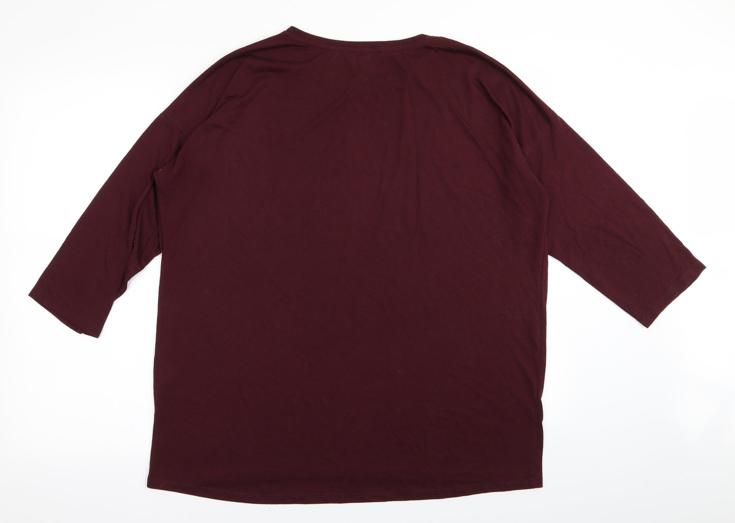 New Look Womens Red   Basic T-Shirt Size L