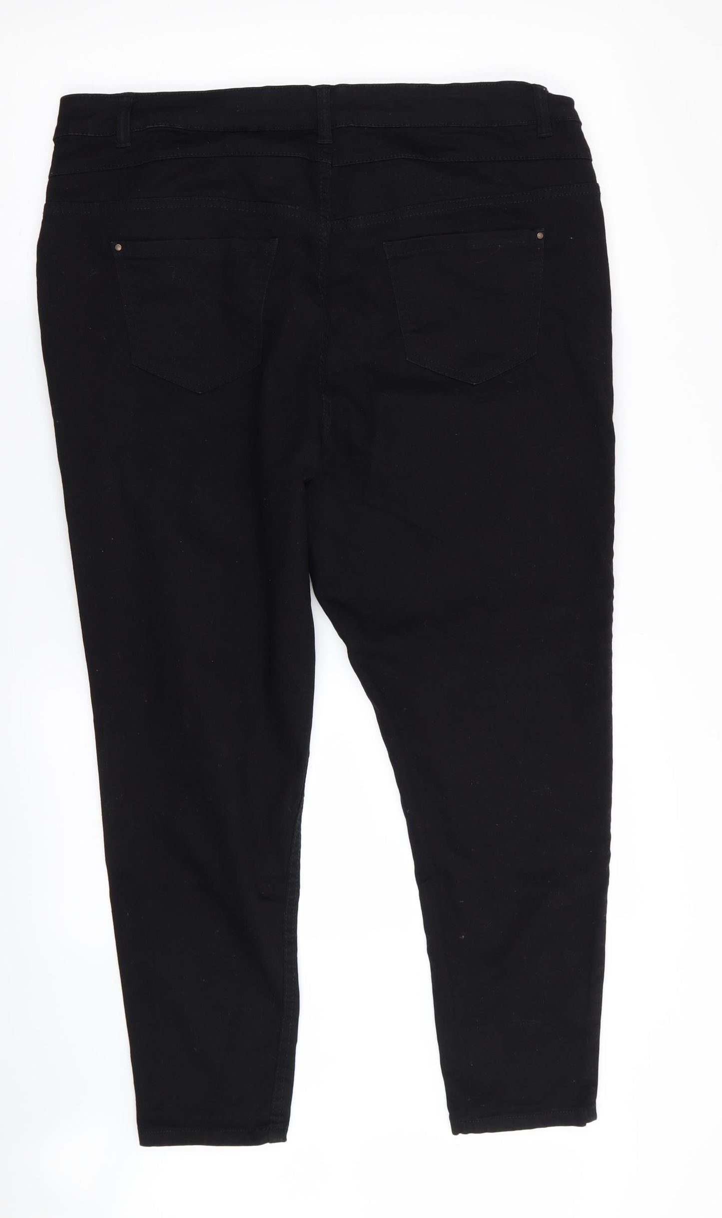 New Look Womens Black   Skinny Jeans Size 18 L27 in