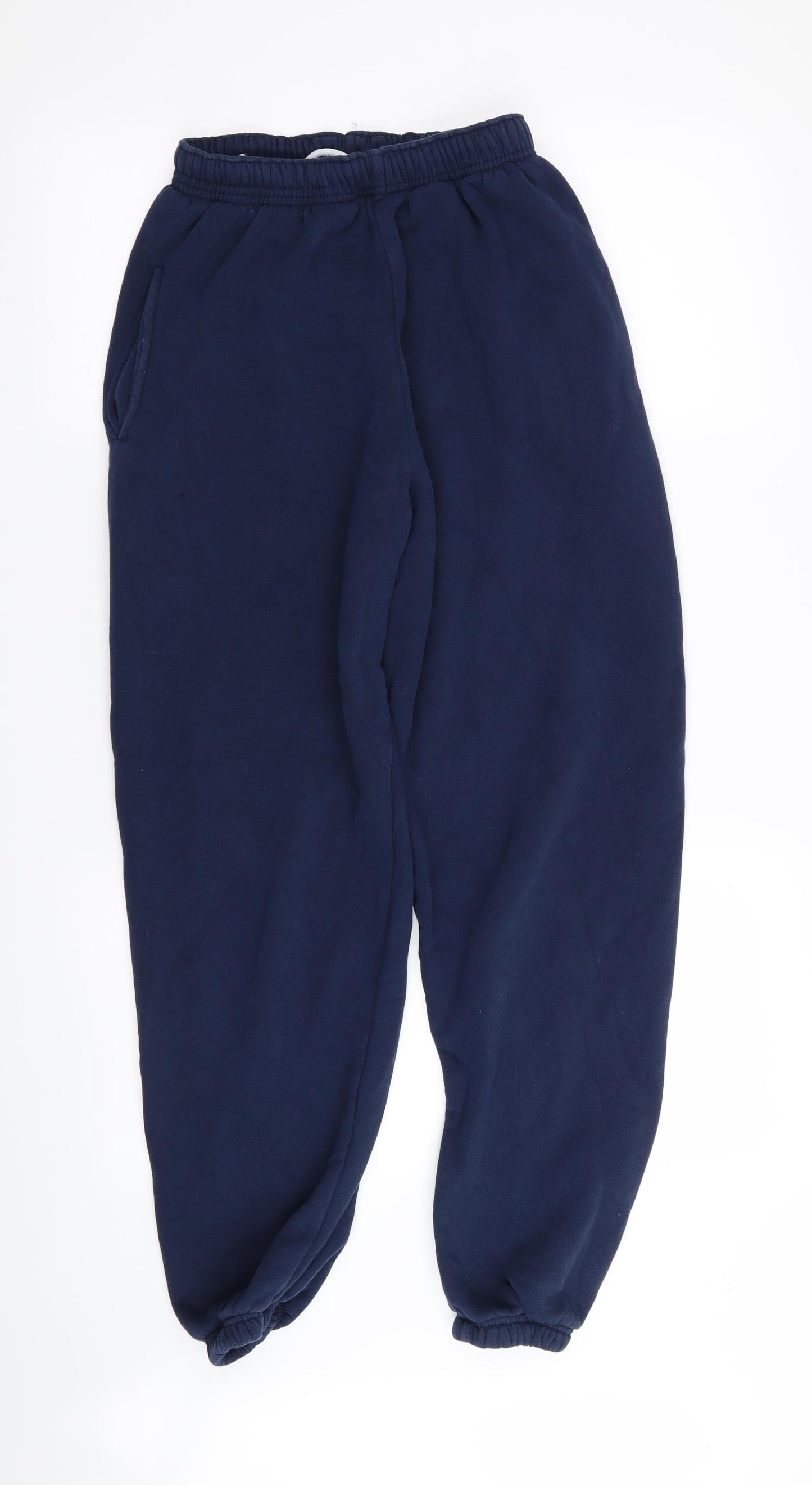 PLT Womens Blue   Jogger Trousers Size M L27 in - Stretch waistband