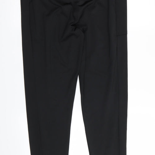New Look Womens Black   Compression Leggings Size L L27 in - Stretch waistband