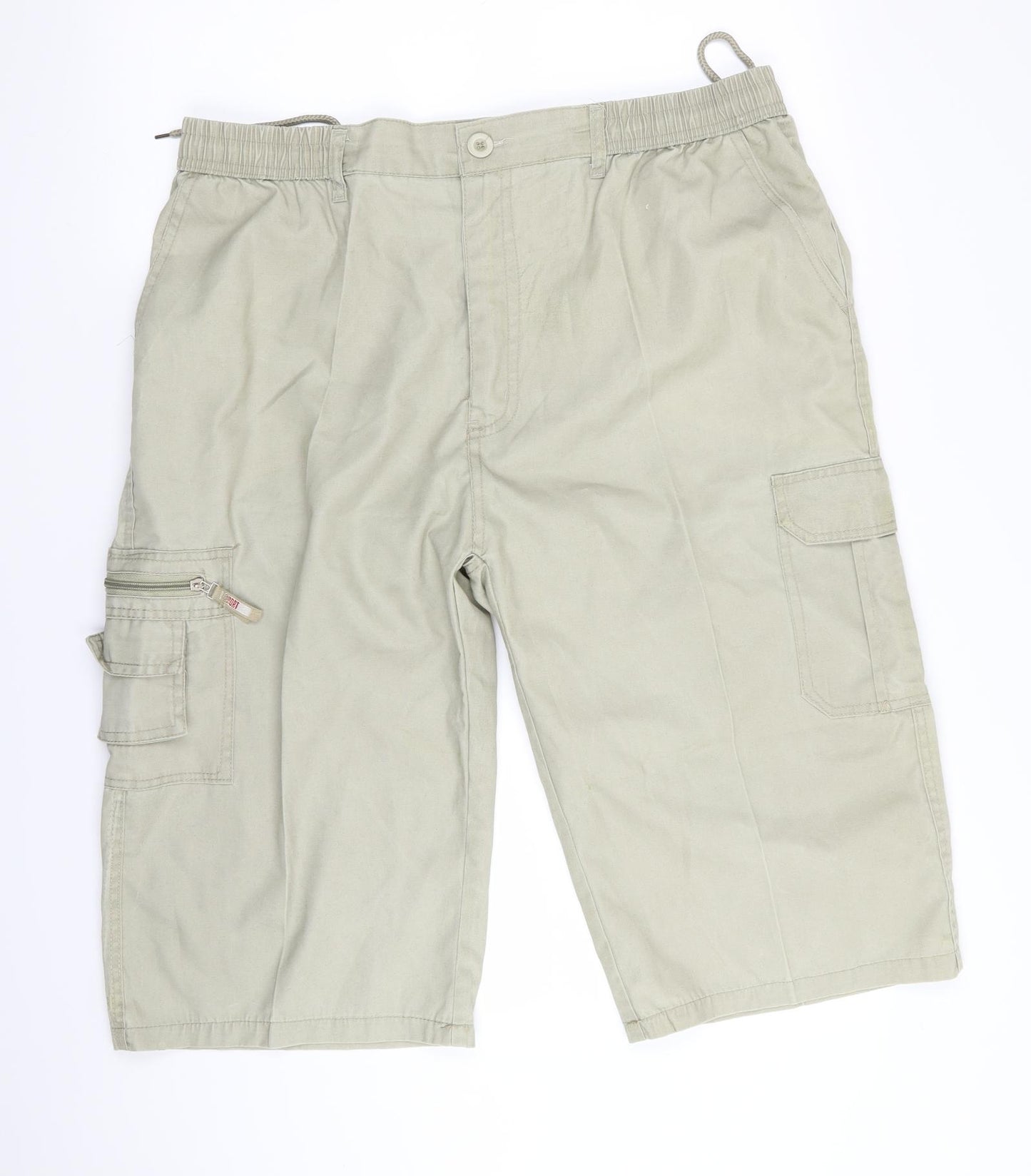 Preworn Mens Green   Cargo Shorts Size 3XL