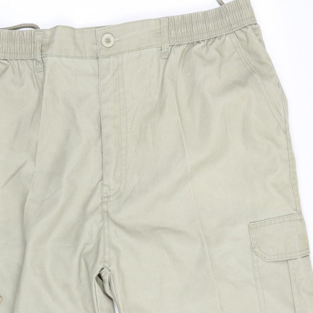Preworn Mens Green   Cargo Shorts Size 3XL