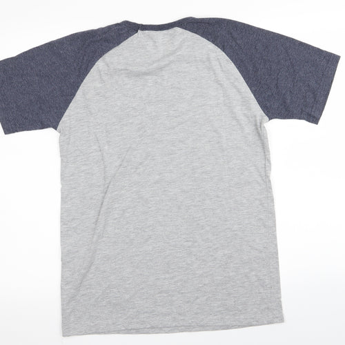 Cedar Wood State Mens Grey    T-Shirt Size S