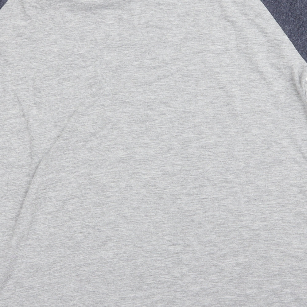 Cedar Wood State Mens Grey    T-Shirt Size S