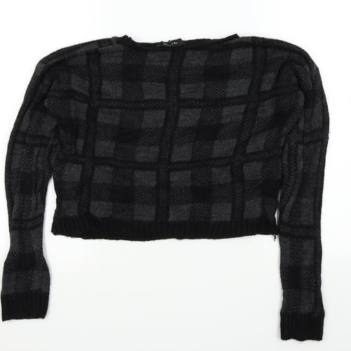 New Look Womens Black   Pullover Jumper Size 12