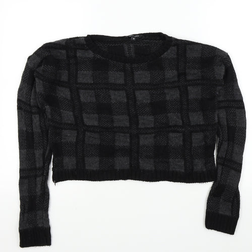 New Look Womens Black   Pullover Jumper Size 12
