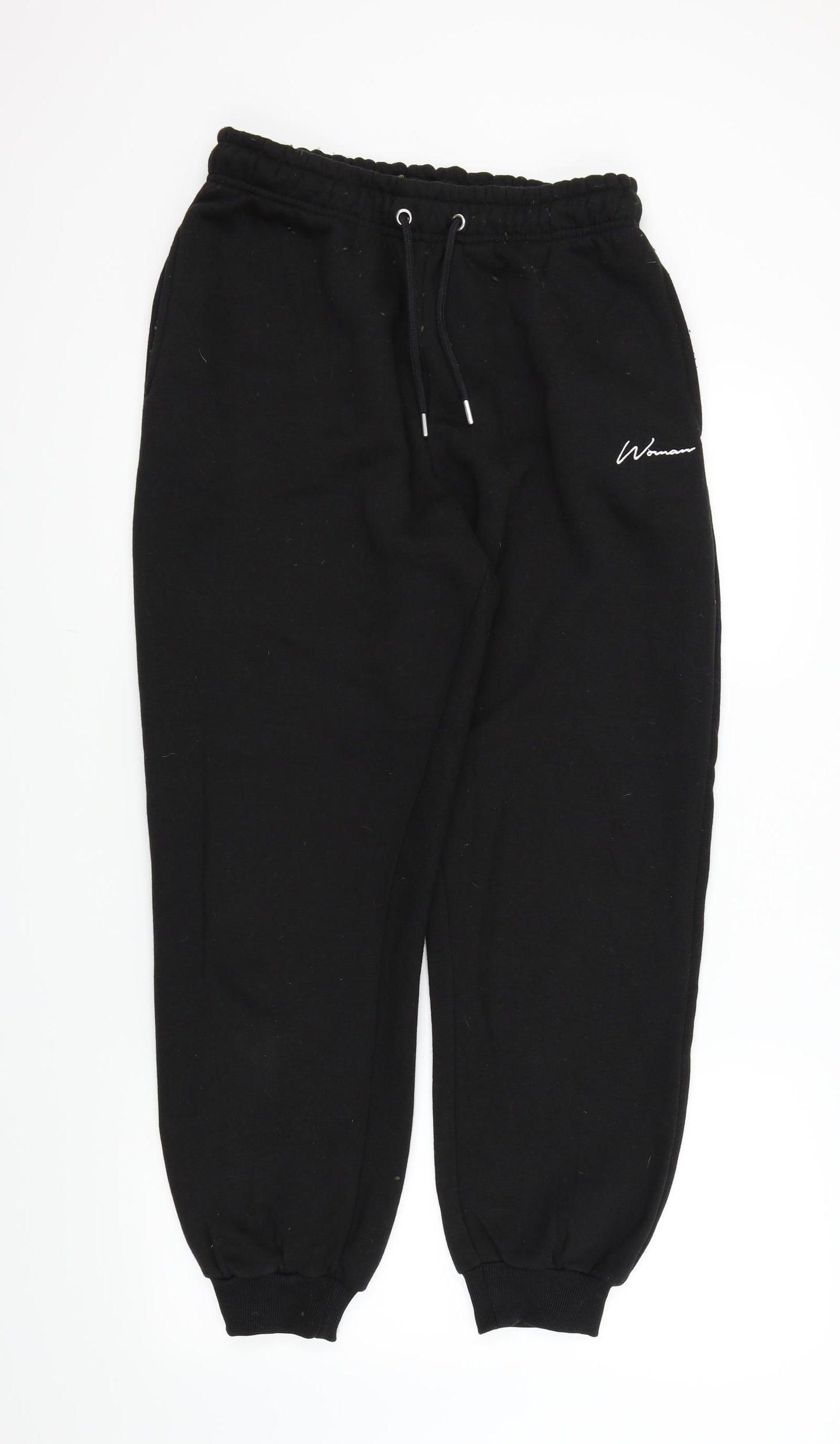 Boohoo Womens Black   Sweatpants Trousers Size M L27 in
