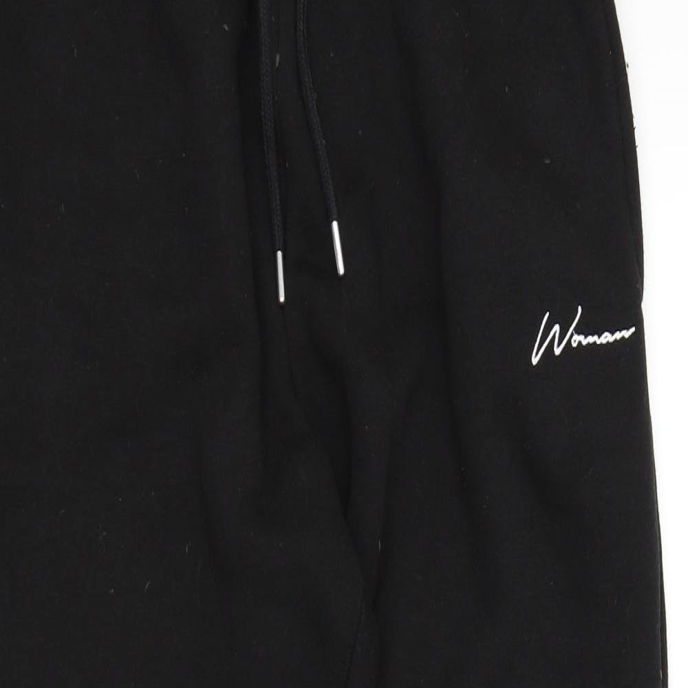 Boohoo Womens Black   Sweatpants Trousers Size M L27 in