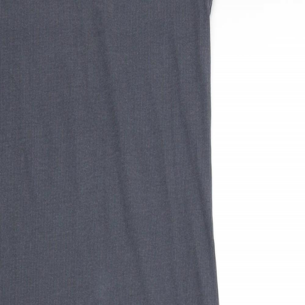 Boohoo Womens Grey   A-Line  Size 12