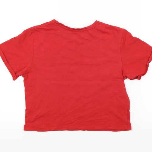Candy Girls Red   Basic T-Shirt Size 14 Years