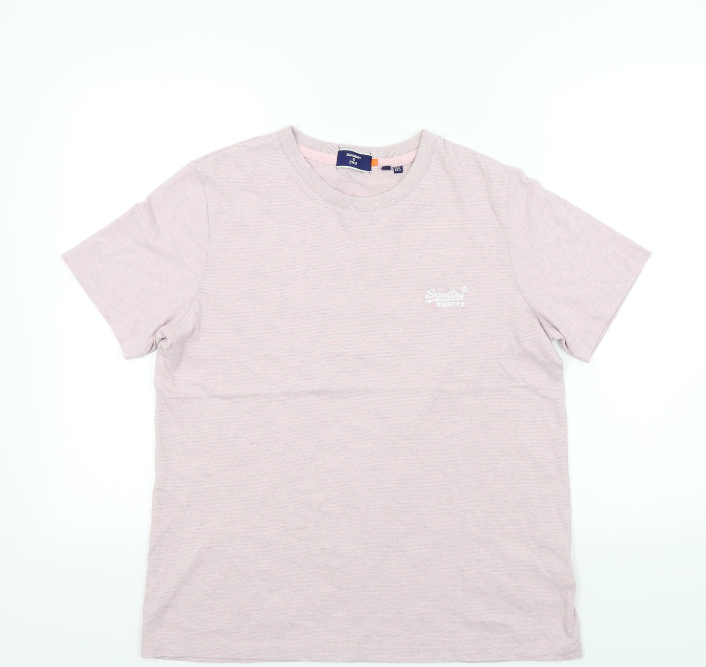 Superdry Womens Pink   Basic T-Shirt Size 12