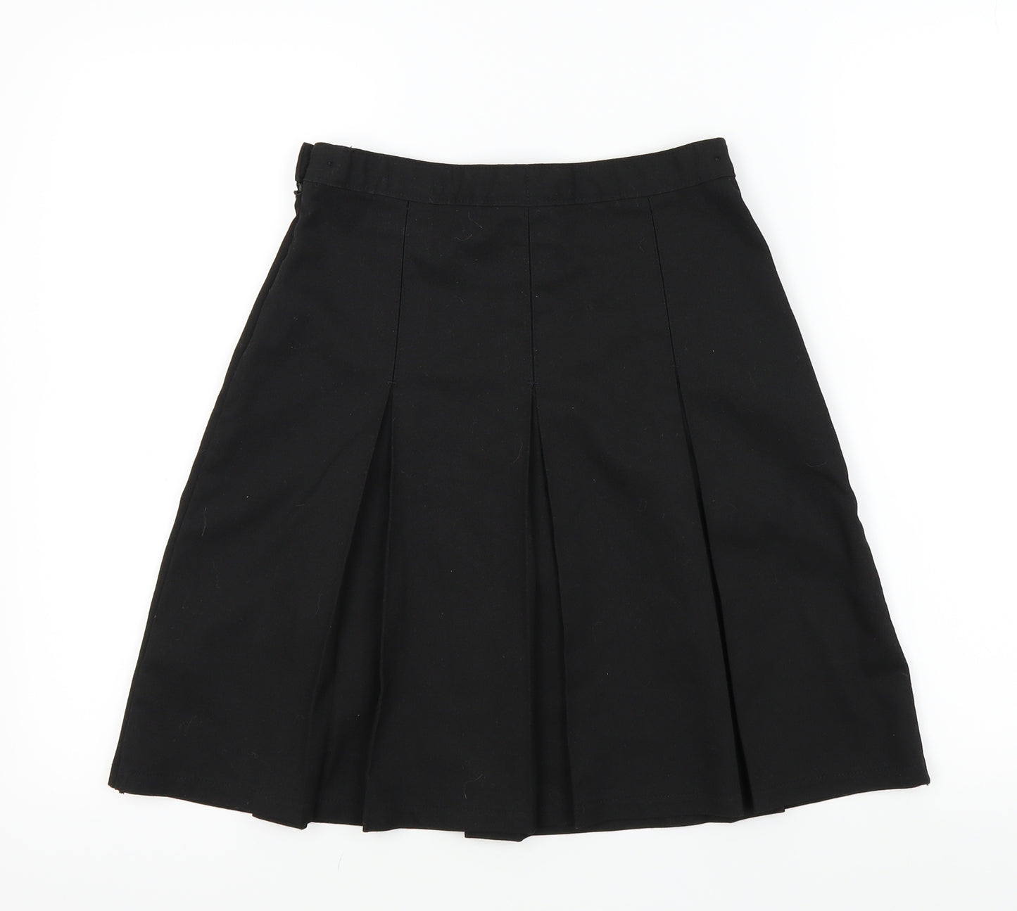 M&S Girls Black   A-Line Skirt Size 11-12 Years